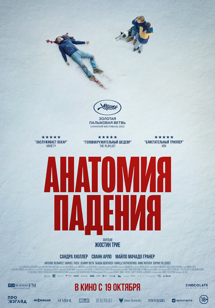 Смотреть Анатомия падения онлайн в HD качестве 720p