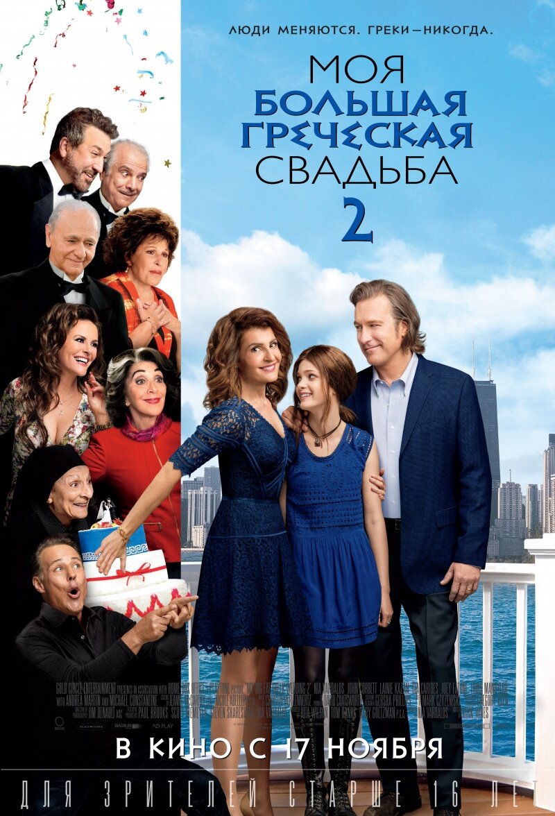 Смотреть Моя большая греческая свадьба 2 онлайн в HD качестве 720p